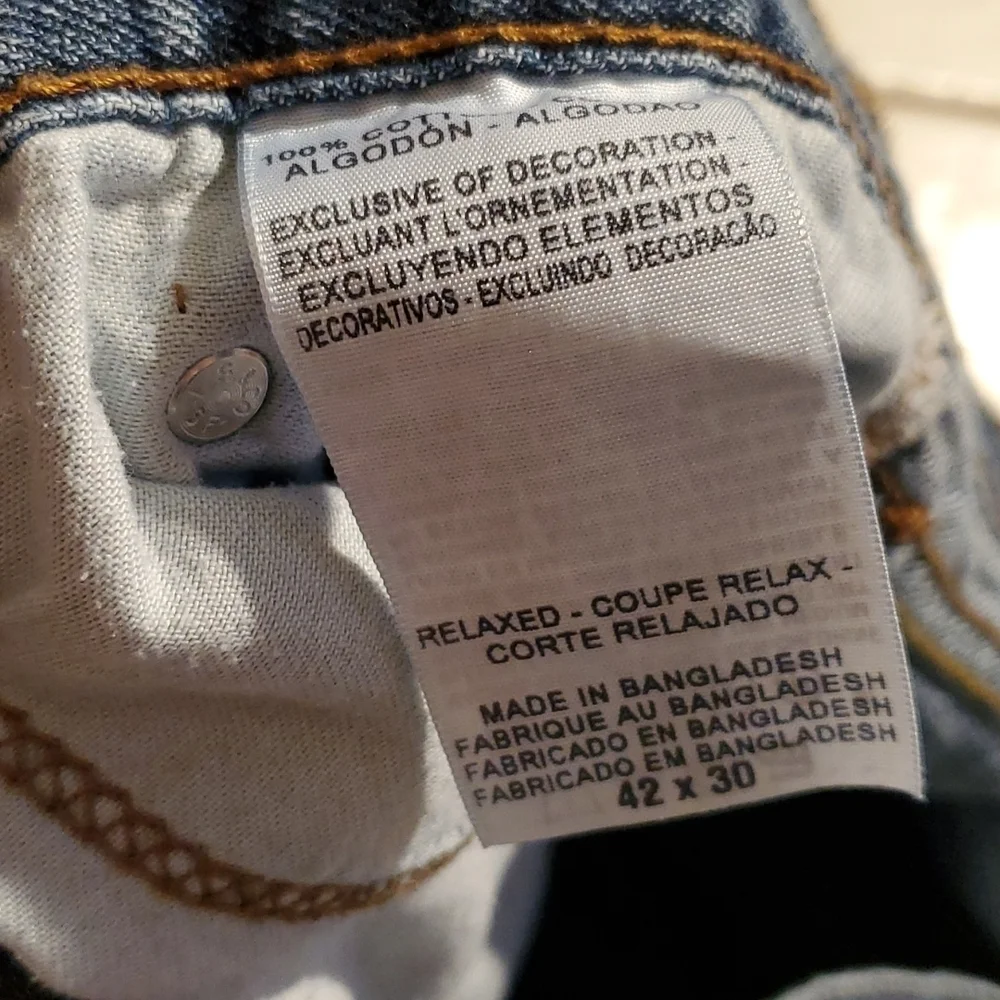 Levi's signature W42 L30 jeans size 42 x 30 denim W42 x L30 pants Levi's…